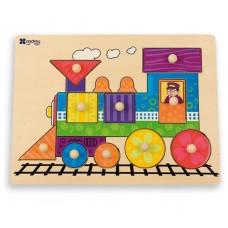 PUZZLE DE MADEIRA COMBOIO